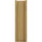 Ekena Millwork 8-in W x 24-in D x 28-in H Funston Block Rough Cedar Woodgrain TimberThane Outlooker, Primed Tan OUTUR080X24X28FST44RCPR - alternate 3